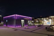 New railway-station square, Erftstadt, D