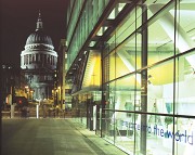 Salvation Army Headquaters & St. Paul's Cathedral, London, UK