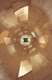 stair well, Chambord castle, Loire valley, F