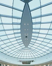 glass dome, shopping mall "Neustädter Tor", Gießen, D