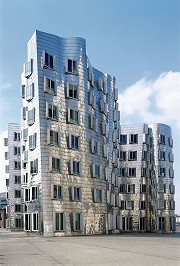 "Neuer Zollhof" by Frank O'Gehry, Düsseldorf, D