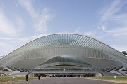 main entrance of Liège-Guillemins railway-station, B