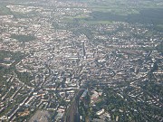 in a balloon 1700 m above Aachen, D