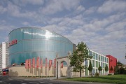 parking-entrance of the "City Gallery", Schweinfurt, D