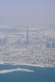 Dubai skyline with Burj Khalifa, VAE