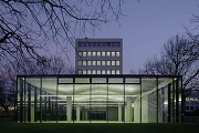 Fibre concrete pavillon's final construction at RWTH Aachen University, D