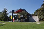 North-east view of the "Le Corbusier" Pavilion, Zurich, CH