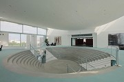 Staircase area in front of the Chancellor's Office, Federal Chancellery, Berlin, D