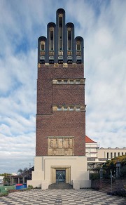 Wedding Tower, Mathildenhöhe World Heritage Site, Darmstadt, D