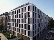 Façade with chiaroscuro effect, "das max" office building, Munich, D