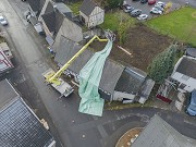 Protective roof installation in Betzdorf-Scheuerfeld