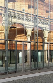 Roman portico at the Rheinisches Landesmuseum in Bon