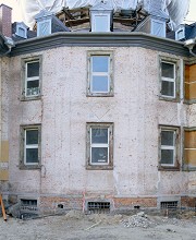 facadedocumentation after plaster removal