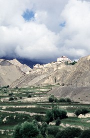 monastery sight from valley